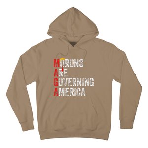 Morons Are Governing America Funny Trump 2024 Hoodie