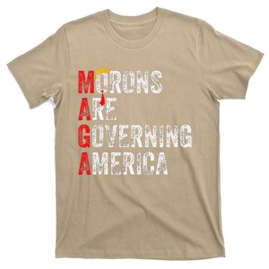 Morons Are Governing America Funny Trump 2024 T-Shirt