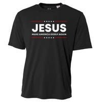 Make America Godly Again for Patriotic Christians Cooling Performance Crew T-Shirt