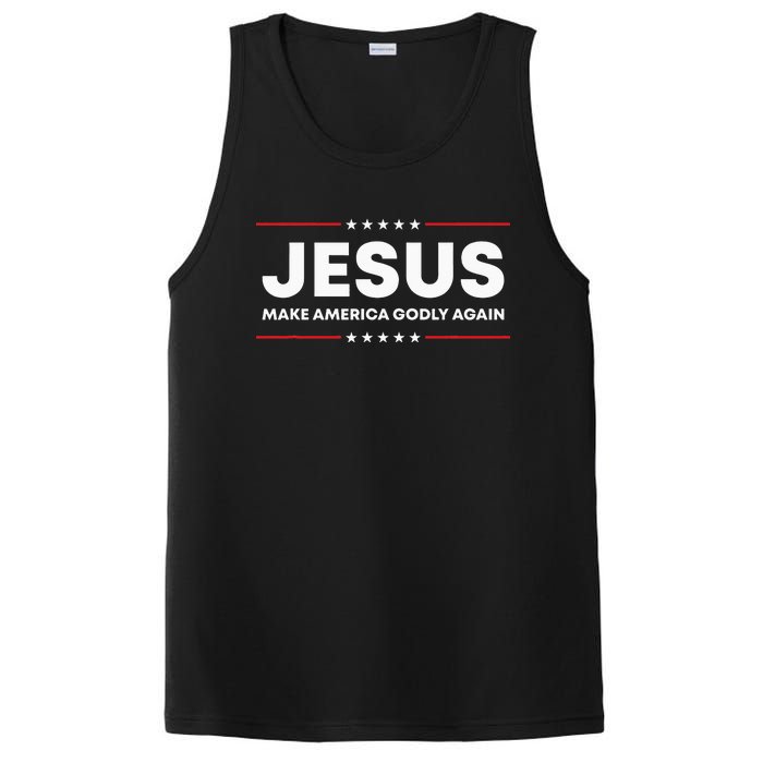 Make America Godly Again for Patriotic Christians PosiCharge Competitor Tank