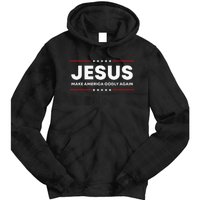 Make America Godly Again for Patriotic Christians Tie Dye Hoodie