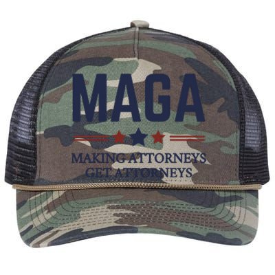 Making Attorneys Get Attorneys Maga Retro Rope Trucker Hat Cap