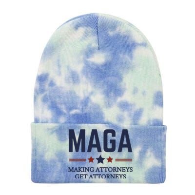 Making Attorneys Get Attorneys Maga Tie Dye 12in Knit Beanie