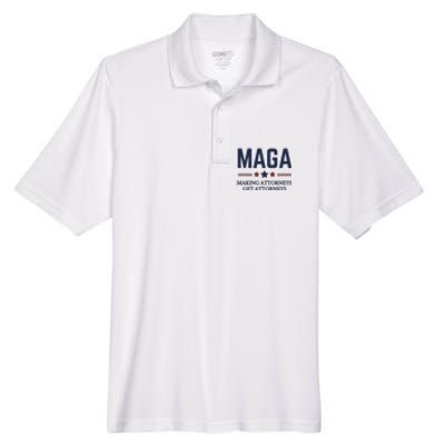 Making Attorneys Get Attorneys Maga Men's Origin Performance Pique Polo