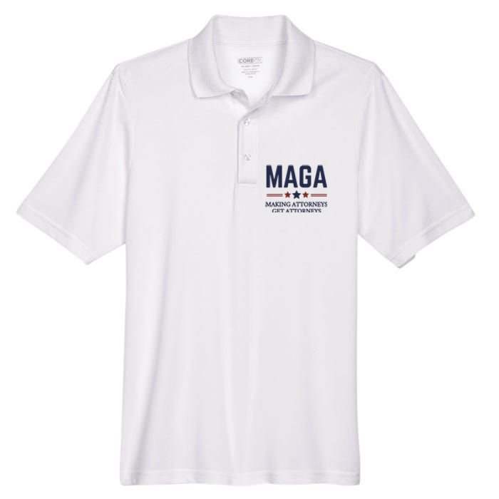 Making Attorneys Get Attorneys Maga Men's Origin Performance Pique Polo