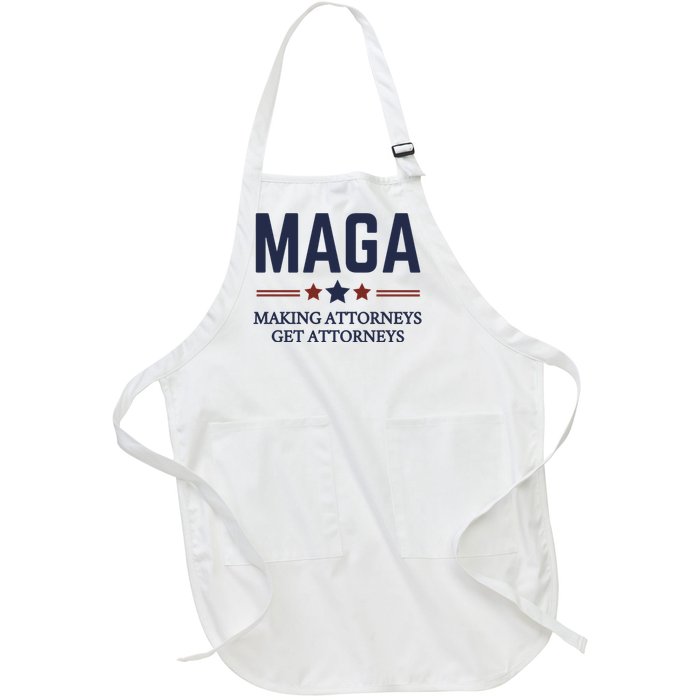 Making Attorneys Get Attorneys Maga Full-Length Apron With Pockets