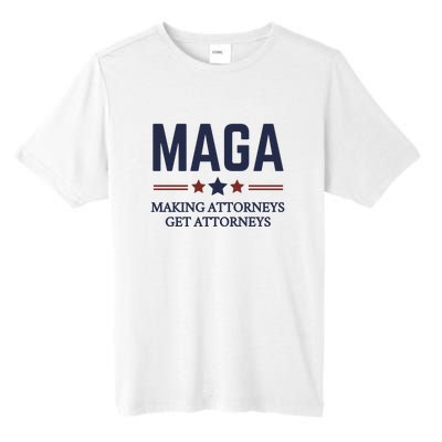 Making Attorneys Get Attorneys Maga Tall Fusion ChromaSoft Performance T-Shirt