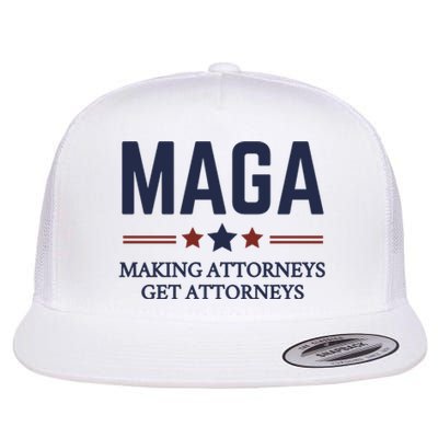 Making Attorneys Get Attorneys Maga Flat Bill Trucker Hat