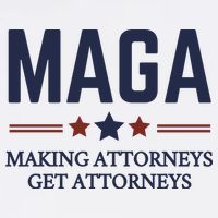 Making Attorneys Get Attorneys Maga Flat Bill Trucker Hat