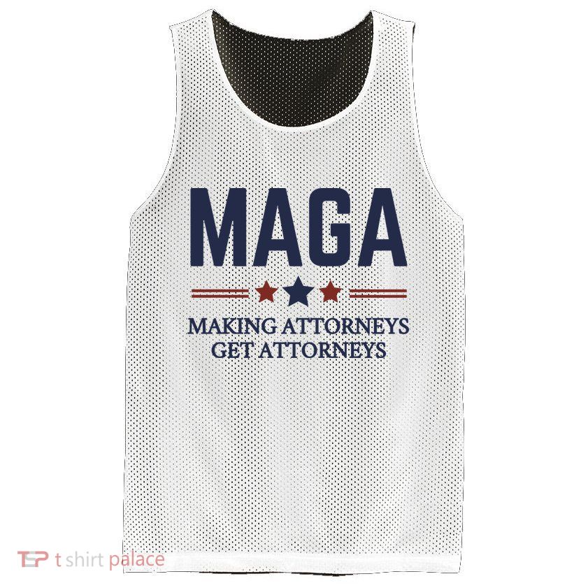 Making Attorneys Get Attorneys Maga Mesh Reversible Basketball Jersey Tank