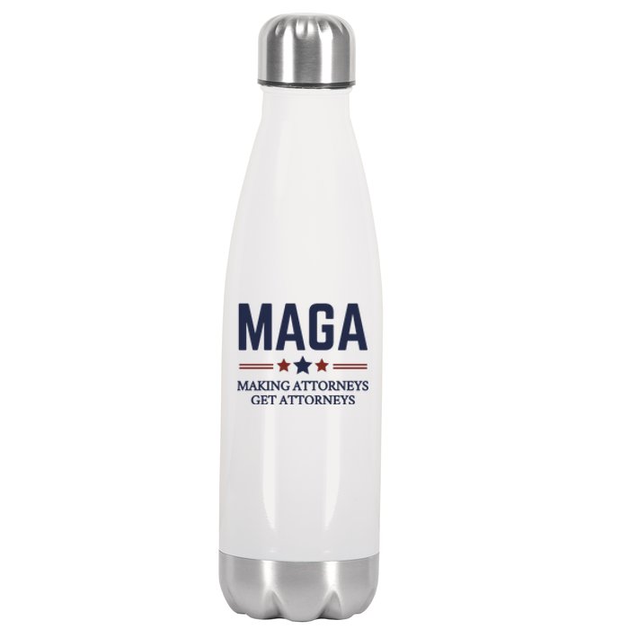 Making Attorneys Get Attorneys Maga Stainless Steel Insulated Water Bottle