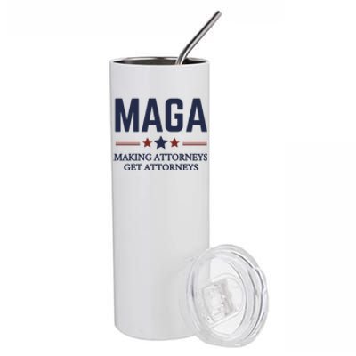 Making Attorneys Get Attorneys Maga Stainless Steel Tumbler