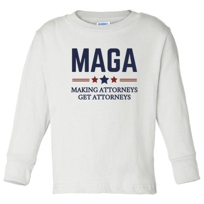 Making Attorneys Get Attorneys Maga Toddler Long Sleeve Shirt