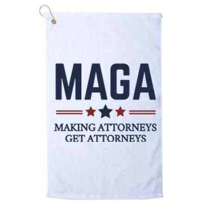 Making Attorneys Get Attorneys Maga Platinum Collection Golf Towel