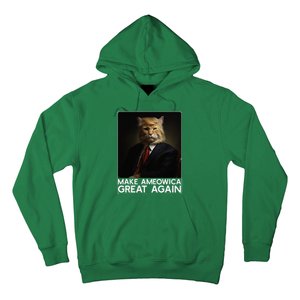 Make Ameowica Great Again Funny Donald Trump Cat Meme Hoodie