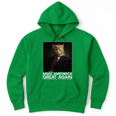 Make Ameowica Great Again Funny Donald Trump Cat Meme Hoodie