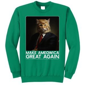 Make Ameowica Great Again Funny Donald Trump Cat Meme Sweatshirt