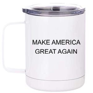 Make America Great Again Red Hats For Trump 12 oz Stainless Steel Tumbler Cup