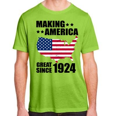 Making America Great Since 1924 Birthday Adult ChromaSoft Performance T-Shirt