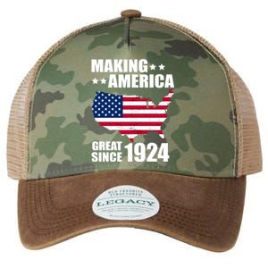 Making America Great Since 1924 Birthday Legacy Tie Dye Trucker Hat