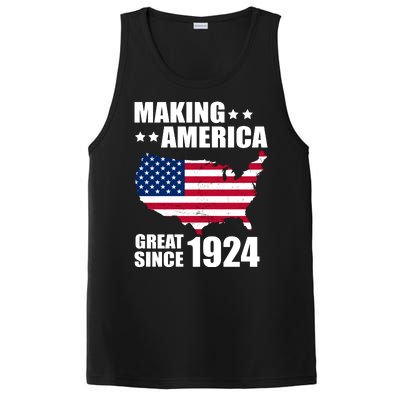 Making America Great Since 1924 Birthday PosiCharge Competitor Tank