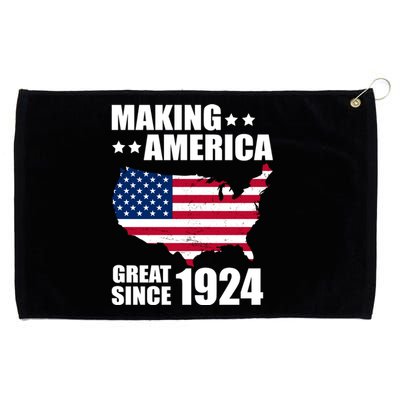 Making America Great Since 1924 Birthday Grommeted Golf Towel