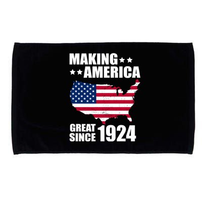 Making America Great Since 1924 Birthday Microfiber Hand Towel