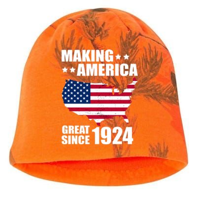 Making America Great Since 1924 Birthday Kati - Camo Knit Beanie