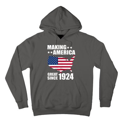 Making America Great Since 1924 Birthday Hoodie