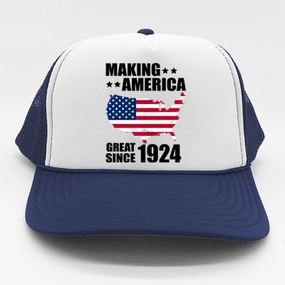 Making America Great Since 1924 Birthday Trucker Hat