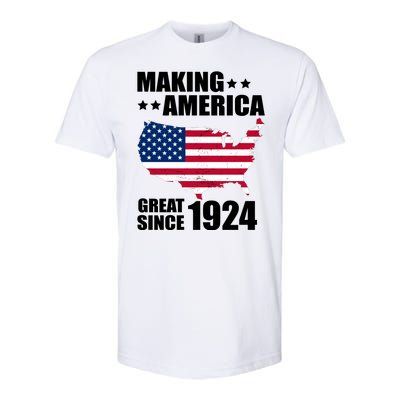 Making America Great Since 1924 Birthday Softstyle CVC T-Shirt