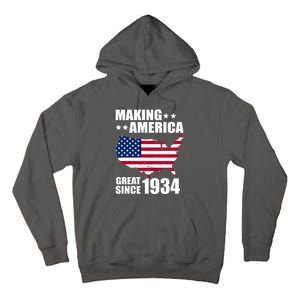 Making America Great Since 1934 Birthday Tall Hoodie