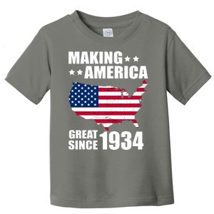 Making America Great Since 1934 Birthday Toddler T-Shirt