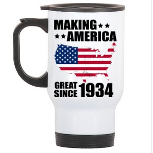 Making America Great Since 1934 Birthday Stainless Steel Travel Mug