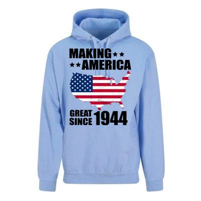 Making America Great Since 1944 Birthday Unisex Surf Hoodie