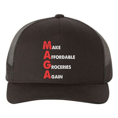 Make Affordable Groceries Again M.A.G.A Design Yupoong Adult 5-Panel Trucker Hat