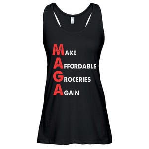 Make Affordable Groceries Again M.A.G.A Design Ladies Essential Flowy Tank