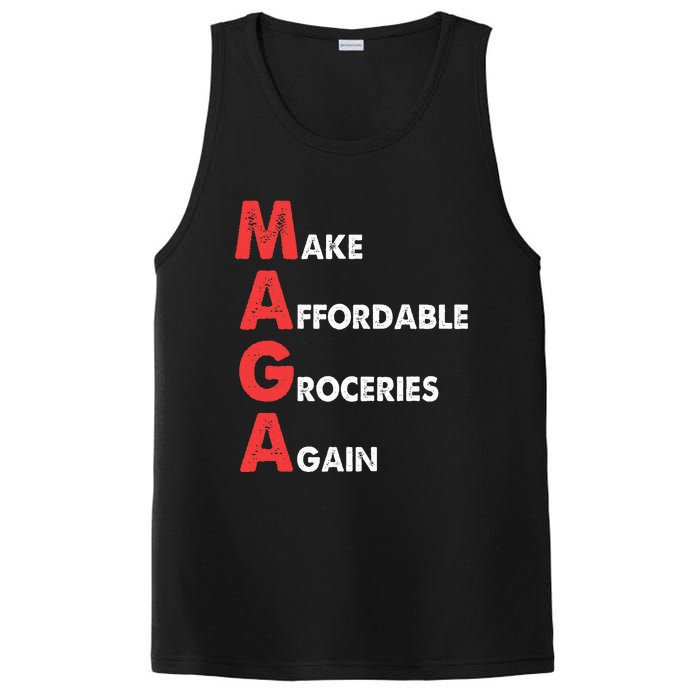 Make Affordable Groceries Again M.A.G.A Design PosiCharge Competitor Tank