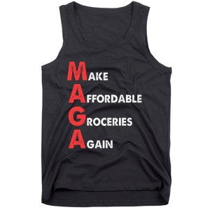 Make Affordable Groceries Again M.A.G.A Design Tank Top