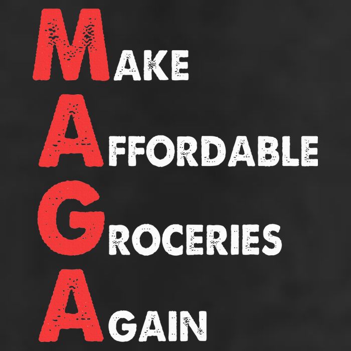 Make Affordable Groceries Again M.A.G.A Design Golf Towel