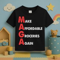 Make Affordable Groceries Again M.A.G.A Design Toddler T-Shirt