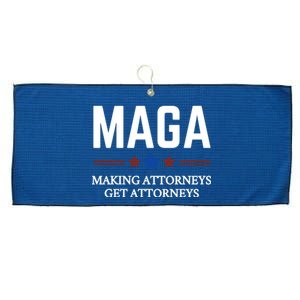 Making Attorneys Get Attorneys Maga Large Microfiber Waffle Golf Towel