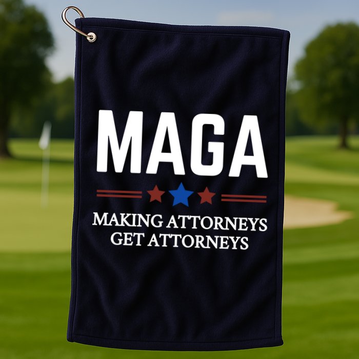 Making Attorneys Get Attorneys Maga Golf Towel