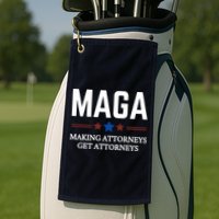 Making Attorneys Get Attorneys Maga Golf Towel