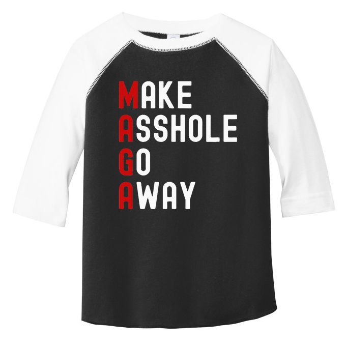 Make Asshole Go Away Toddler Fine Jersey T-Shirt