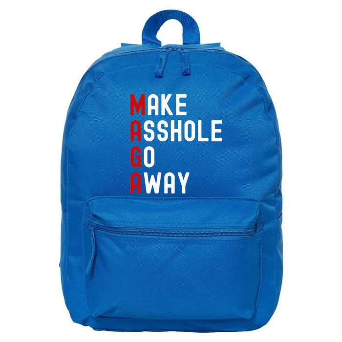 Make Asshole Go Away 16 in Basic Backpack