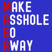 Make Asshole Go Away 16 in Basic Backpack