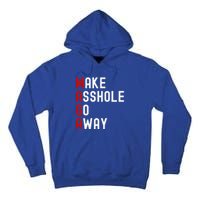 Make Asshole Go Away Tall Hoodie