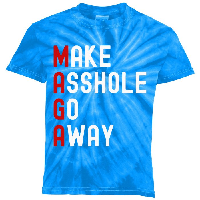 Make Asshole Go Away Kids Tie-Dye T-Shirt