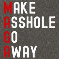Make Asshole Go Away Cotton Canvas Backpack